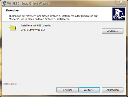 INSTALL WinFES unter VISTA