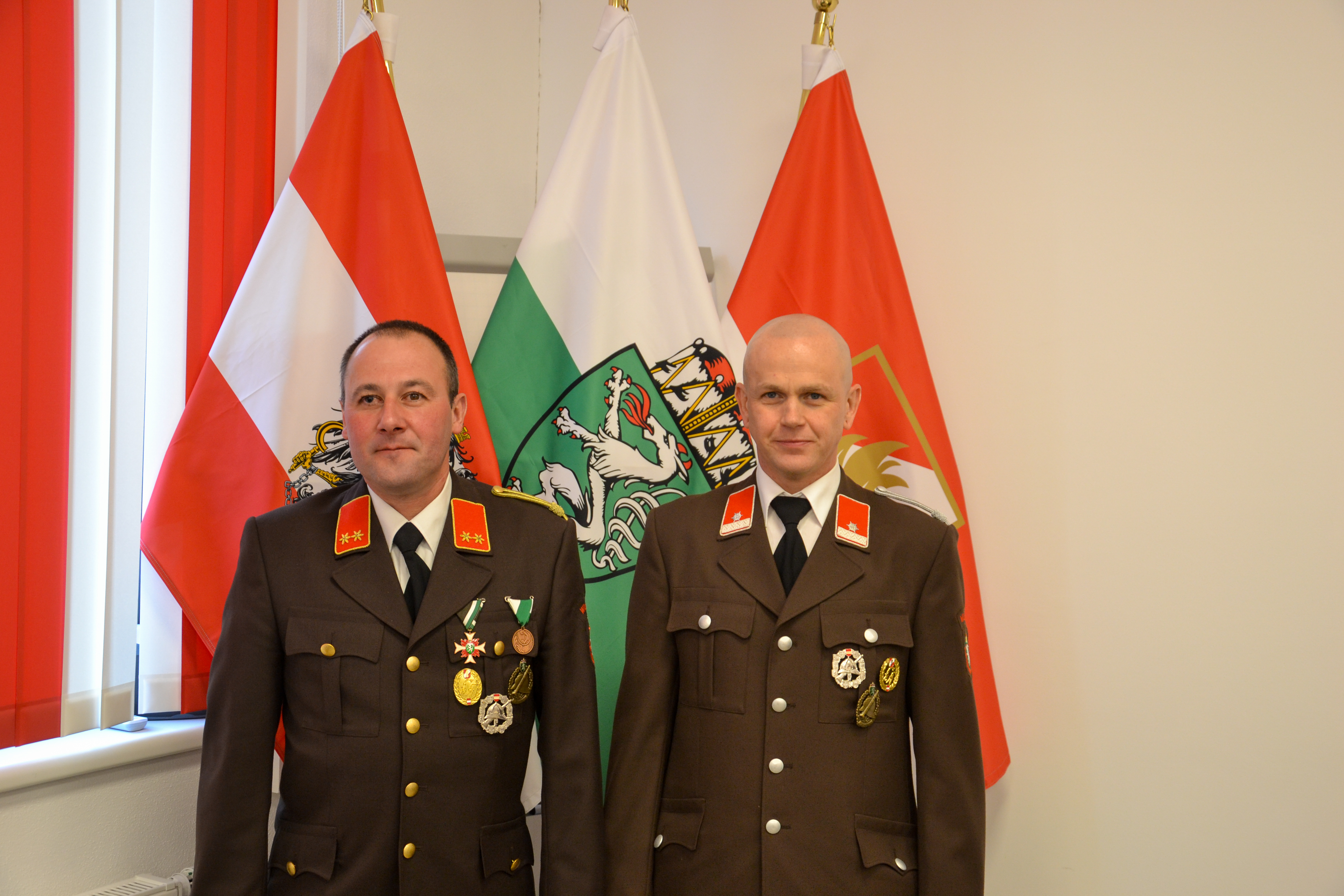Das neue Kommando: HBI Casari und OBI Gratzl